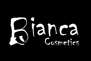 The logo for bianca cosmetics.