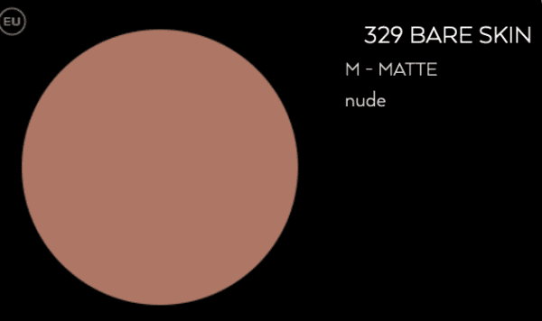 Blusher - 329 bare skin m matte nude.