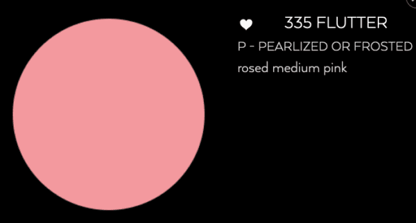 A pink circle with a text that reads 355 flutter.