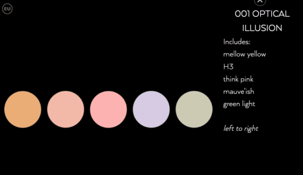 Cream Corrector Palette - 001 OPTICAL ILLUSION