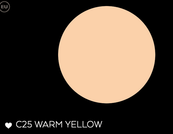 Cream Foundation - C25 WARM YELLOW